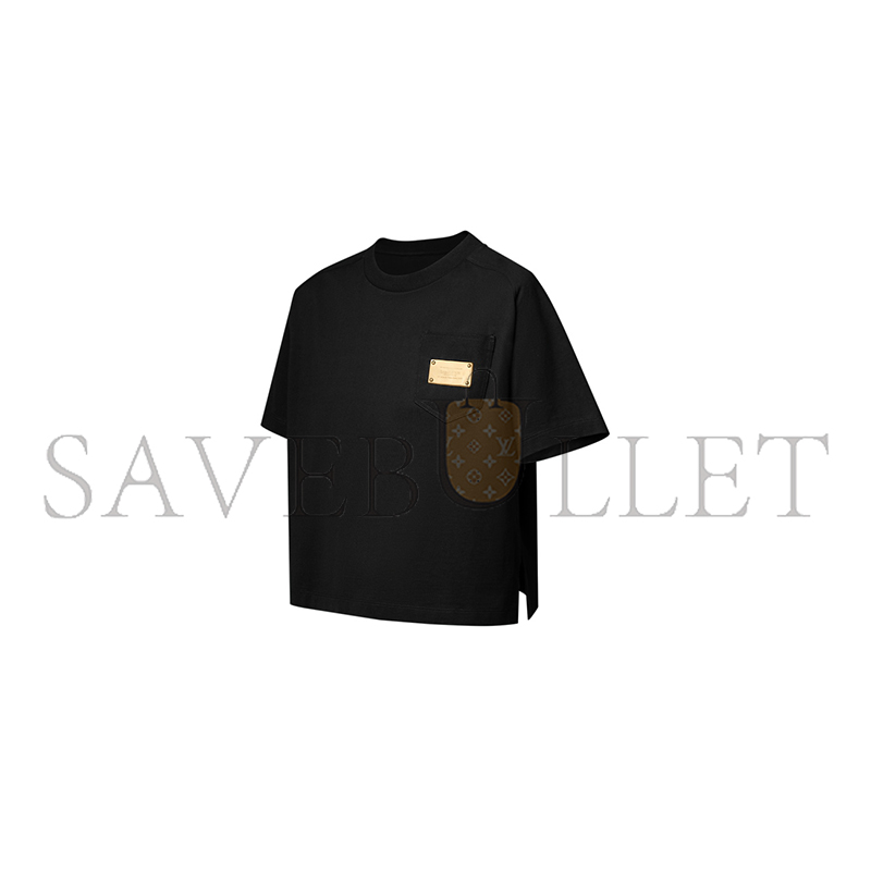 LOUIS VUITTON SIGNATURE PLAQUE T-SHIRT 1AHX79 LOUIS VUITTON SIGNATURE PLAQUE T-SHIRT 1AHX79